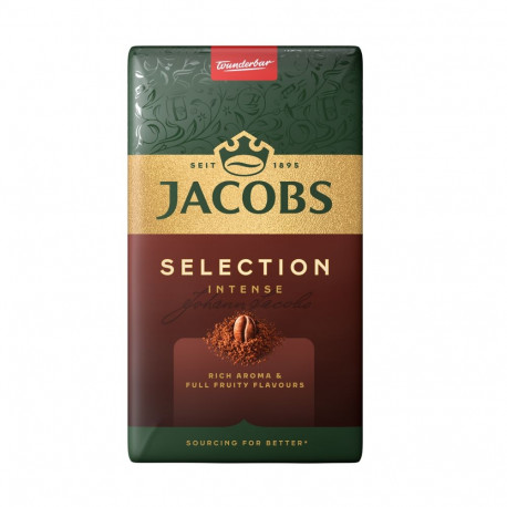 Jahvatatud kohv JACOBS Selection Intense, 500g