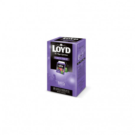 Must tee LOYD Horeca metsamarjamaitseline 20 x 2g