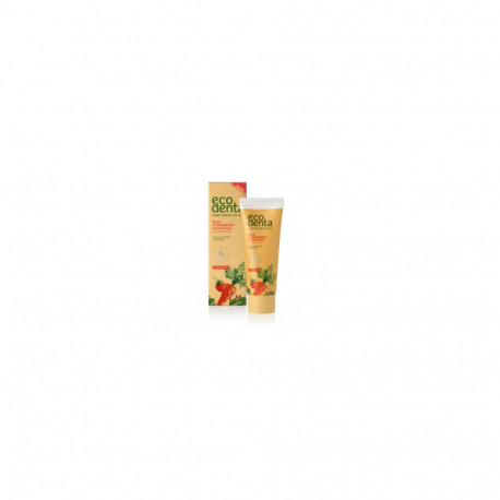ECODENTA laste hambapasta maasika 75ml (2 tk)