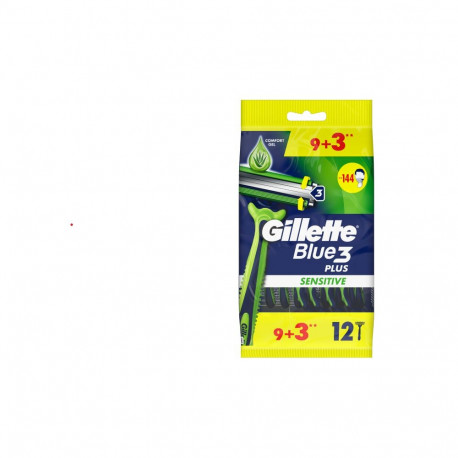 Ühekordne raseerija GILLETTE Blue 3 Sensitve, 9tk +3 tk