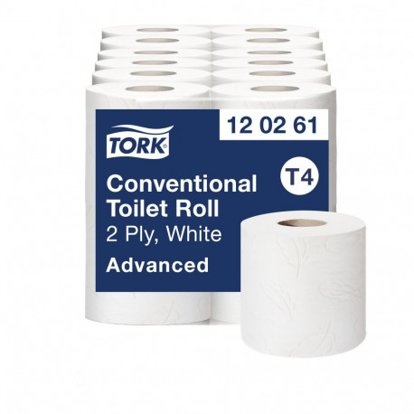 Tualettpaber Tork Advanced Toilet, T4, 2-ply, 9.9cm x 69.4m, 4 tk 120261