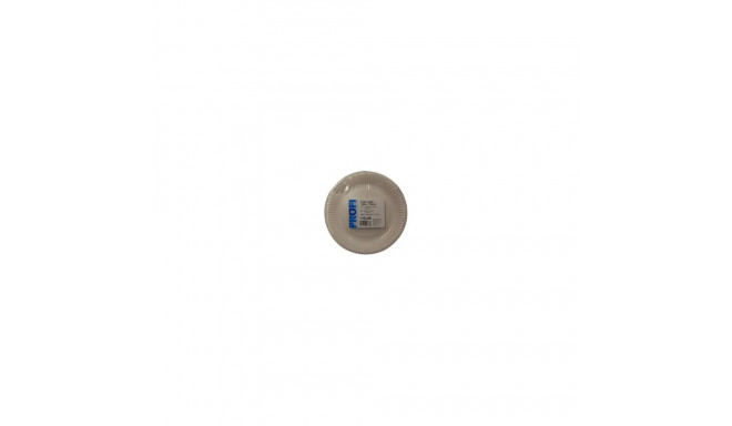 Papptaldrik PROFI 18cm, valge, 100tk/pk