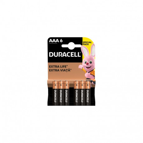 Patareid DURACELL AAA, LR03, 6tk