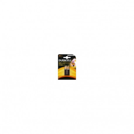 Patarei Duracell 9V, 6LR61, 1 tk/pk korona
