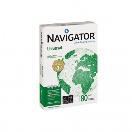 Koopiapaber Navigator Universal A4 80g/m2, 500 lehte (5 tk)