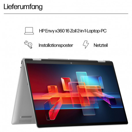 HP sülearvuti ENVY x360 16-ad0177ng RYZ7 8840HS 16GB 1TBSSD W11 Home puutetundlik