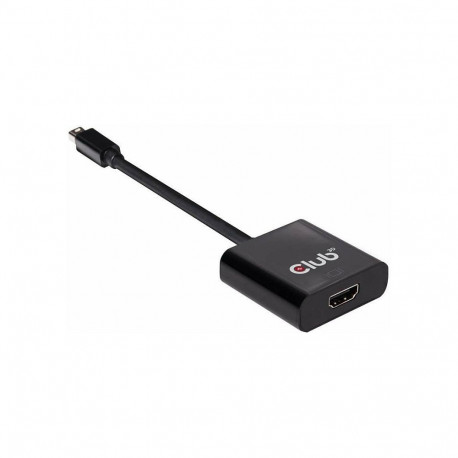 "Club3D Adapter MiniDisplayPort > HDMI 2.0 3D 4K60Hz aktiv Polybeutel"