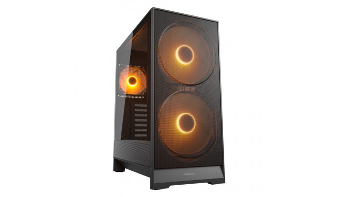 "Midi COUGAR Airface 180, ARGB, Schwarz"