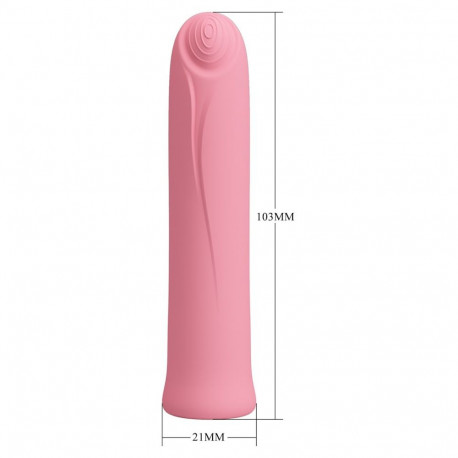 Edison mini vibraator 10,3cm, roosa