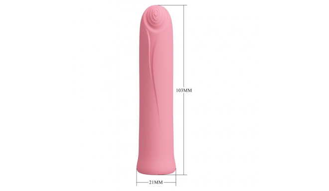 Edison mini vibraator 10,3cm, roosa