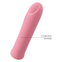 Edison mini vibraator 10,3cm, roosa