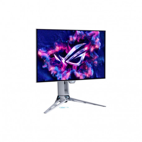 Asus ROG Swift OLED PG27AQWP-W (67.3 cm (26.5 inches), silver/transparent, QHD, USB hub, dual mode (