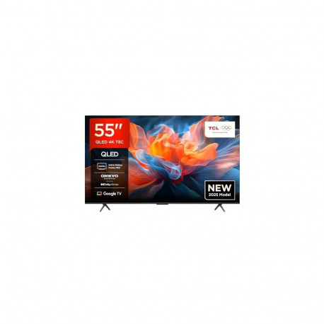 55T8C (138.8 cm (55 Zoll), schwarz, UltraHD/4K, Google TV, Triple Tuner, 144Hz Panel)