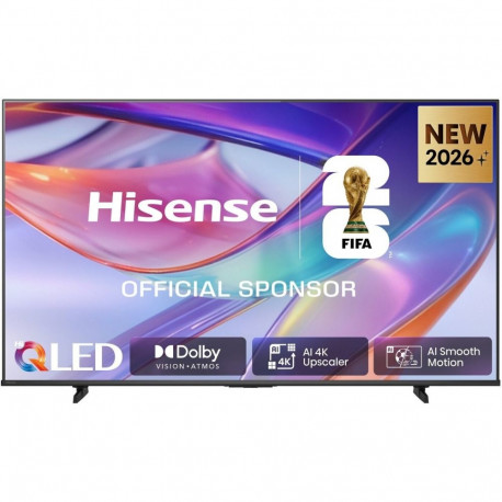 43E7S Hi-QLED-Fernseher (108 cm (43 Zoll), schwarz, UltraHD/4K, Triple Tuner)