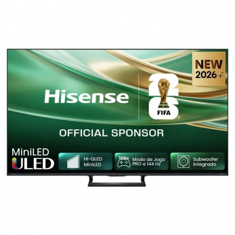 Hisense ULED 50E8S MiniLED (126 cm (50 inches), black/dark gray, UltraHD/4K, triple tuner, subwoofer