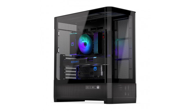Aquarius 8000 Flex (schwarz, Panoramaglas)