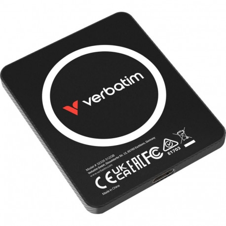SnapBack Ultra Slim SSD 512 GB, Externe SSD (schwarz)