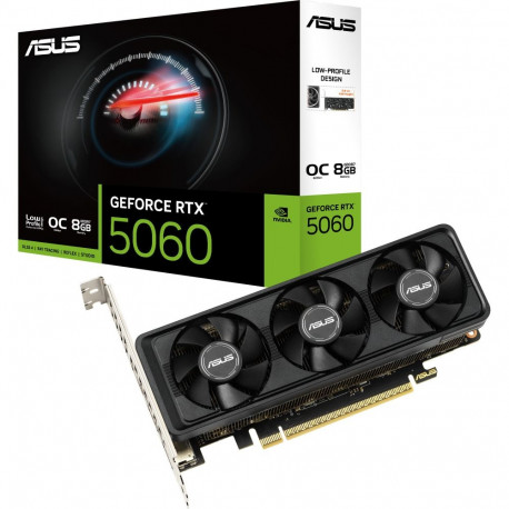 ASUS GeForce RTX 5060 LP BRK OC 8 GB, graphics card DLSS 4, 1x DisplayPort, 2x HDMI 2.1