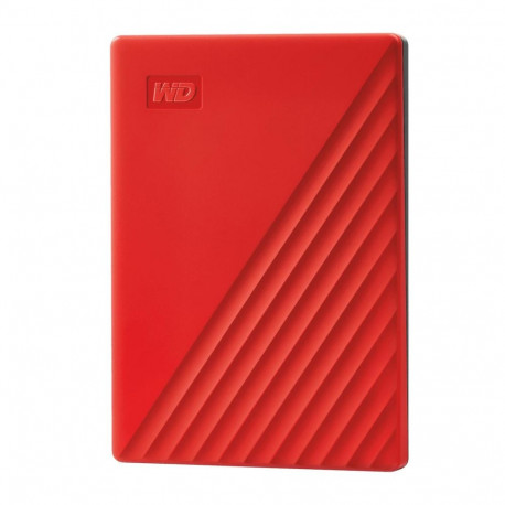 External HDD|WESTERN DIGITAL|My Passport|2TB|USB 2.0|USB 3.0|USB 3.2|Colour Red|WDBYVG0020BRD-WESN