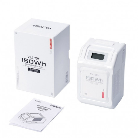 Battery - Viltrox BP V150 150Wh V Mount Lithium Battery with LCD Display - Black