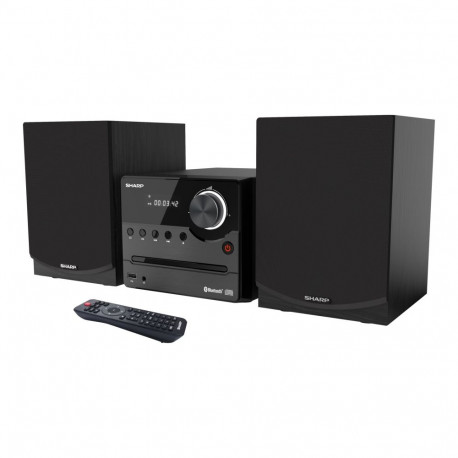 Sharp XL-B512(BK) Hi-Fi Micro System, CD/FM/USB/Bluetooth v5.0, 45W, Black | Sharp | Hi-Fi Micro Sys