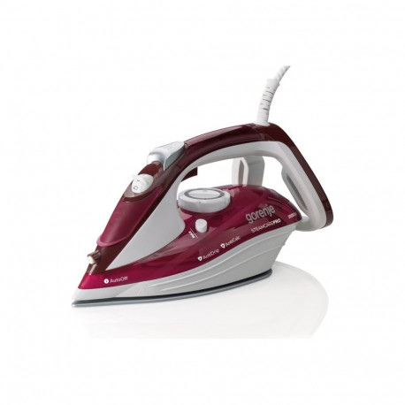 Gorenje | Steam Iron | SIH3000RBC | Steam Iron | 3000 W | Water tank capacity 350 ml | Continuous st