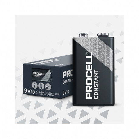 Alkaline Battery 6F22 (1604, 1222) 9V 692mAh PROCELL Constant Duracell