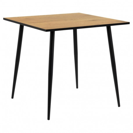 Söögilaud WILMA 80x80 cm, metsik tamm