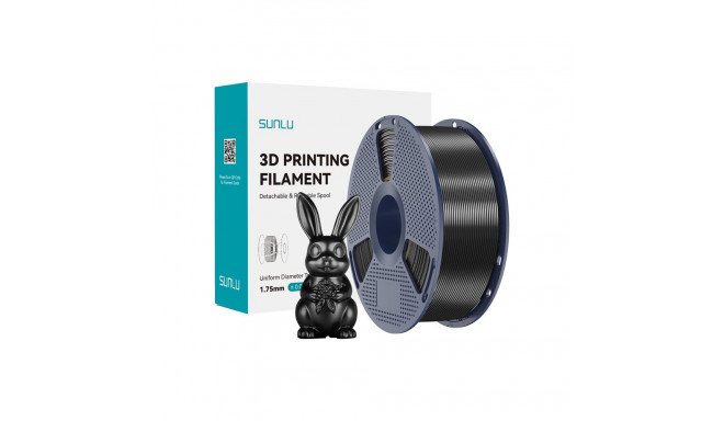 Sunlu PLA+ Silk Filament (Black)