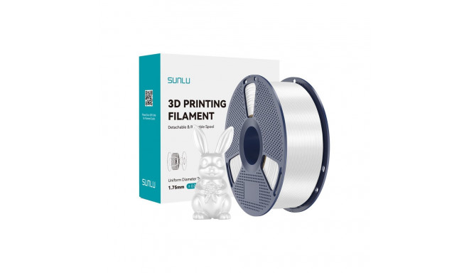 Sunlu PLA+ Silk Filament (White)