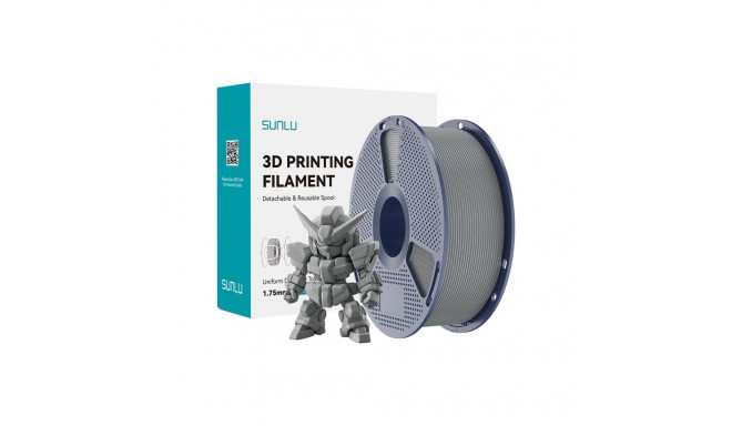 Sunlu PLA+ 2.0 Filament (Gray)
