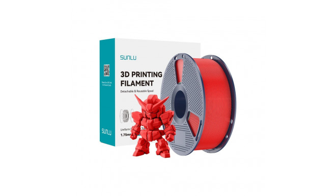 Sunlu PLA+ 2.0 Filament (Red)