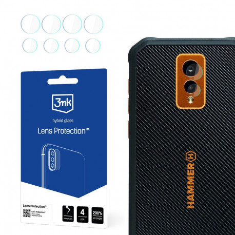 Hybrid glass for the 3mk Lens Protection camera lens on MyPhone Hammer Energy X