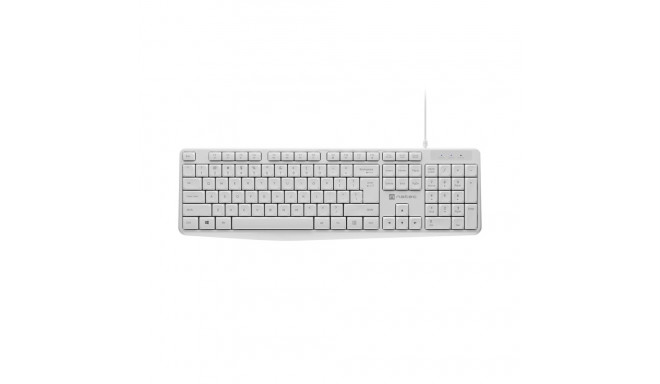 KEYBOARD NATEC NAUTILUS US LAYOUT WHITE