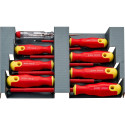 Goobay Tools Insulated Screwdriver Set, 8 Pcs.