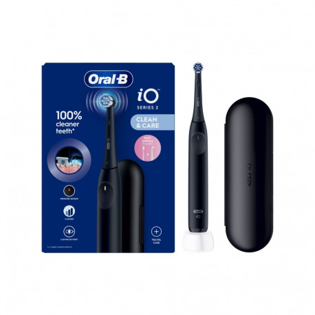 Oral-B elektriline hambahari iO2i laetav täiskasvanutele 1harjapea 3režiimi, öömust