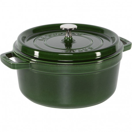 Staub La Cocotte malmpott 24cm, basiilikuroheline