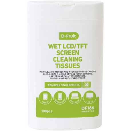 D-Fruit cleaning tissues DF166 100pcs