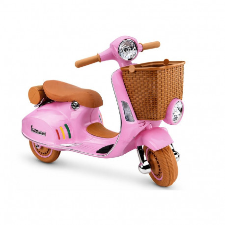 Vespa akuskuter XW-03 35W, roosa