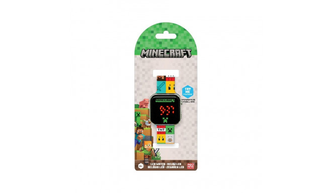 Minecraft LED kalendriga käekell