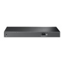 Networking Switch - TP-Link 28-Port Gigabit Easy Smart Switch, 24-Port PoE+, 250W, Black