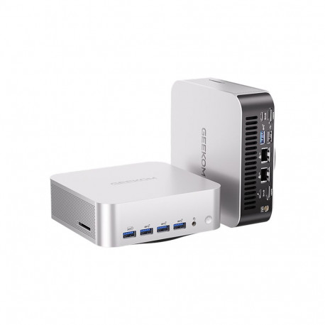 Mini PC - GEEKOM A9MAX, AMD Ryzen AI 9 HX 370, 32GB RAM, 1TB SSD, Black