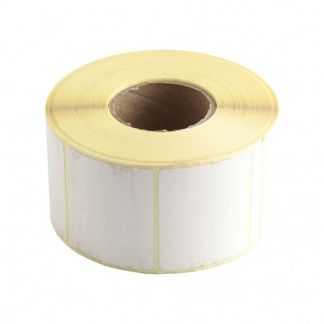 Termoetiketid rullis 49x40mm, valge