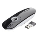 Targus laser-esitluspult USB, must/hall
