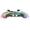 "Deltaco Controller 2 C Taste RGB Wireless transparent Switch"