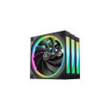 DeepCool FL14R Computer case Fan 14 cm Black 3 pc(s)