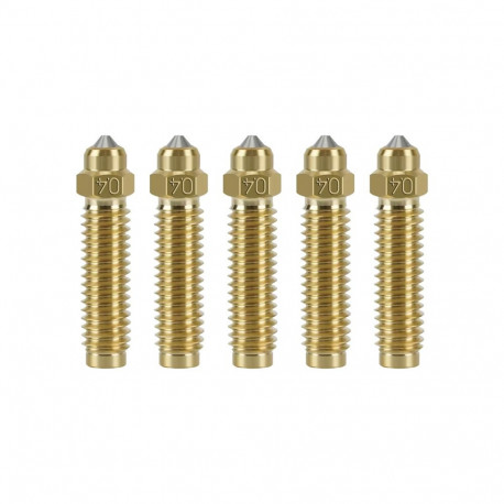 0.4 mm hardened brass nozzle set for ELEGOO Centauri Carbon