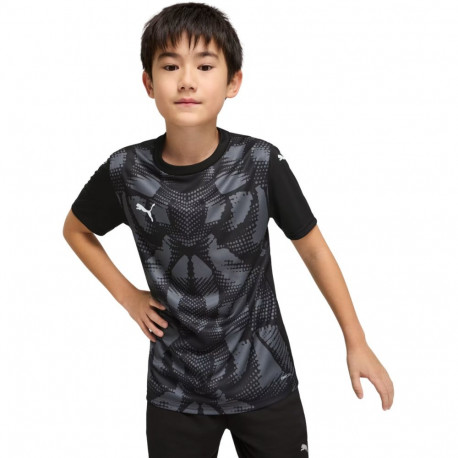 Puma laste spordisärk Team Ultimate Jersey 706282 03 164cm, must