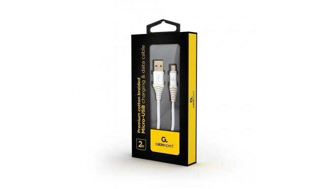 CABLE USB2 TO MICRO-USB 2M/CC-USB2B-AMMBM-2M-BW2 GEMBIRD