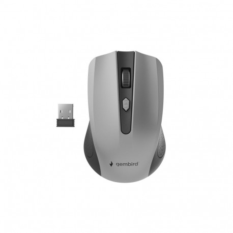 Gembird wireless mouse MUSW-4B-04-BG, black/grey